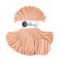 Bobbiny Premium Kordel 5 mm x 100 m Unicolor Peach Fuzz