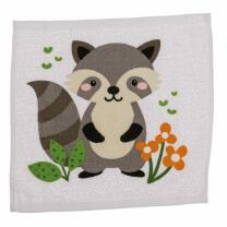 Magisches Handtuch - Waldtiere Waschbär