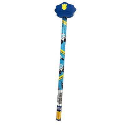 Bleistift Polizei mit Radierer