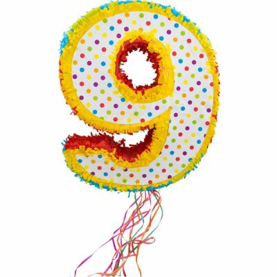 Pinata Zahl 9