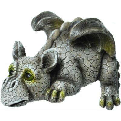 Gartenfigur - Kantenlieger Drache  (45137)