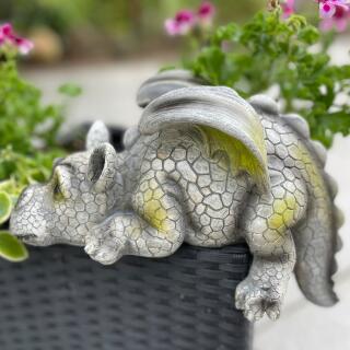 Gartenfigur - Kantenlieger Drache  (45137)