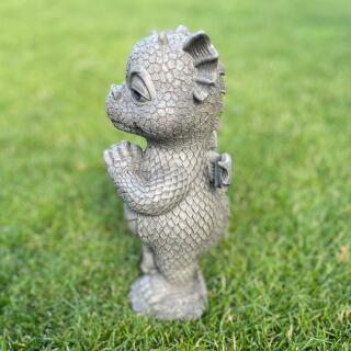 Gartenfigur - Drache macht Yoga (GD343)