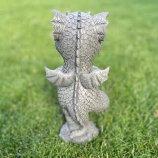 Gartenfigur - Drache macht Yoga (GD343)