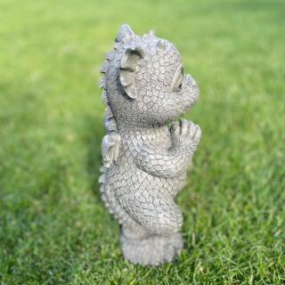 Gartenfigur - Drache macht Yoga (GD343)
