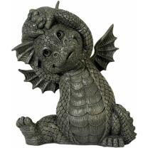 Gartenfigur - Gartendrache - Drache streckt sich (GD190)