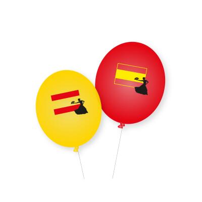 Spanien - Luftballons, 8 Stück
