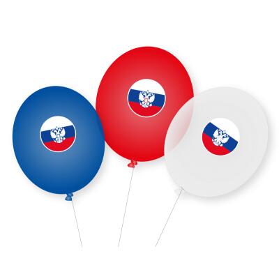 Russland - Luftballons, 9 Stück