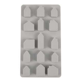 Silikon Gießform Mini Häuser
