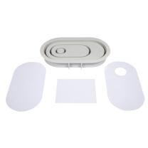 Silikon Gießform Kerzenständer oval +...