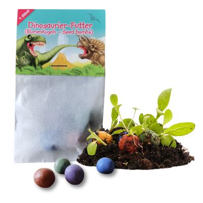 Blumenkugeln Dino "Dinosaurier-Futter"