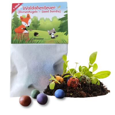 Blumenkugeln  "Waldabenteuer"