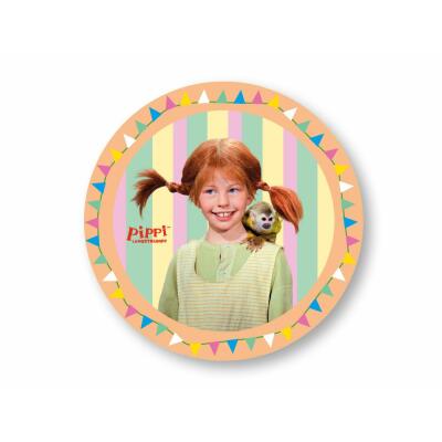 Pippi Langstrumpf Tortenaufleger aus Esspapier - 20 cm