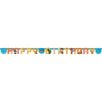 Girlande Happy Birthday  Rusty Rivets