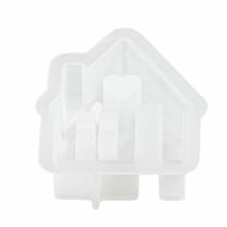 Silikonform Haus ca. 11 x 9 x 2 cm (649)