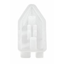 Silikonform Haus ca. 11,5 x 3,5 x 2,5 cm (625)