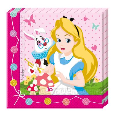 Servietten - Alice im Wunderland