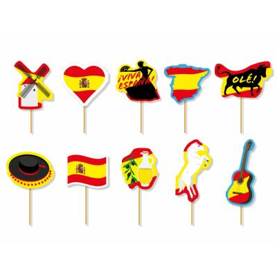 Spanien - Party-Picker, 20 Stück