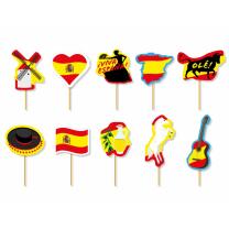 Spanien - Party-Picker, 20 Stück