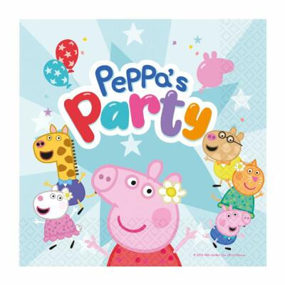 Peppa Wutz - Peppa Pig - Design 2024 - Servietten, 16 Stück