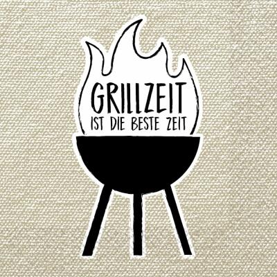 Servietten - Grillzeit ist die beste Zeit, 16 Stück