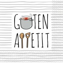 Servietten - Guten Appetit, 16 Stück