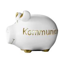 KCG Kleinschwein Keramik Sparschwein - Kommunion -  ca....