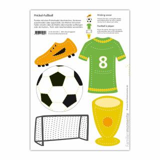 Bastelbogen Prickel-Fußball