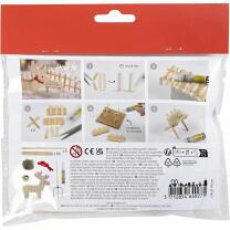 Mini Kreativ Set Wichteltür - Rentier