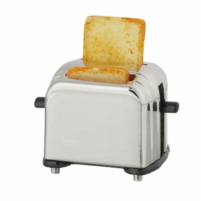 Miniatur Toaster ca. 2 x 1,5 cm