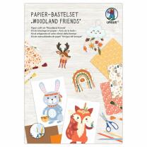 Papier-Bastelset "Woodland Friends"