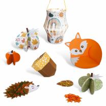 Papier-Bastelset "Woodland Friends"