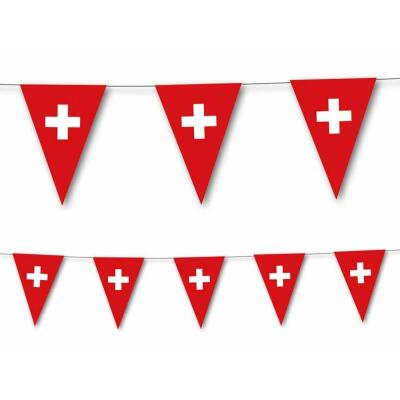 Schweiz - Wimpelkette  3,5 m