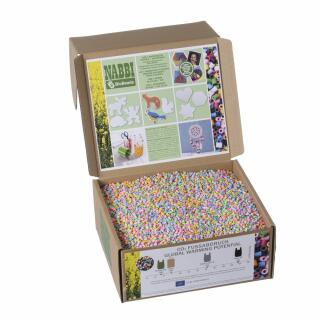 55.000  Bügelperlen NABBI BioBeads - Pastell Mix (04)