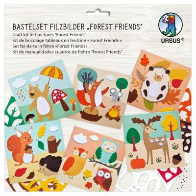 Bastelset Filzbilder "Forest friends"