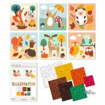 Bastelset Filzbilder "Forest friends"