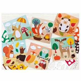 Bastelset Filzbilder "Forest friends"