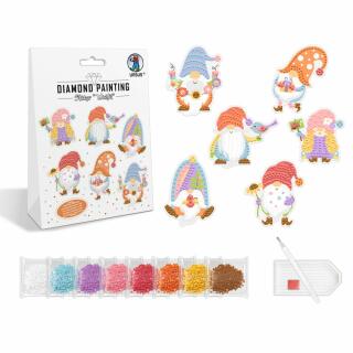 Bastelset Diamond Painting Sticker "Wichtel"