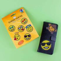 Bastelset Diamond Painting Sticker "Smileys"