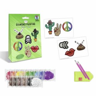 Bastelset Diamond Painting Sticker "Funny"