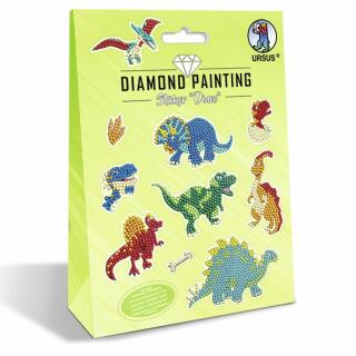 Bastelset Diamond Painting Sticker "Dinos"