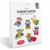 Bastelset Diamond Painting Sticker "Super Heroes"