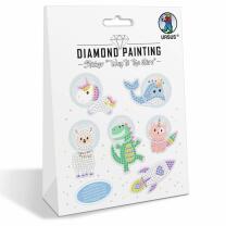 Bastelset Diamond Painting Sticker "Way to the...