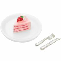 Miniatur Erdbeertorte, 4-teilig
