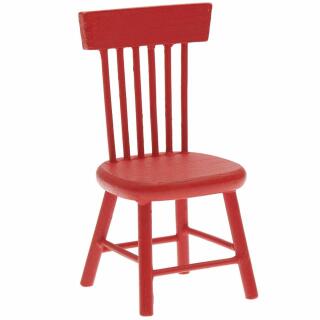 Miniatur Stuhl rot