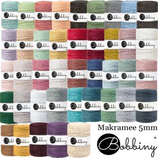 Bobbiny Makramee Kordel 5 mm x 100 m