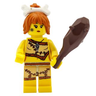 8805 - Lego Serie 5 Minifigur  Nr. 5 Steinzeitfrau