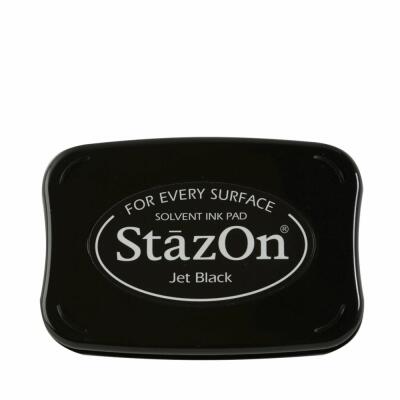 Stempelkissen StazOn - Jet Black