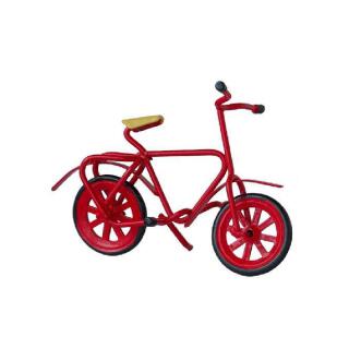 Miniatur Fahrrad rot,  ca. 7 cm