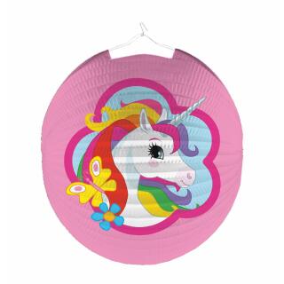 Laterne - Lampion - Einhorn